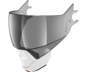 Shark Evojet Visor Chin Curtain Set, grey-white for Men