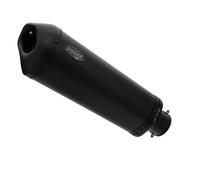 SHARK EXHAUST DSX-10 coated stainless steel matt black, black