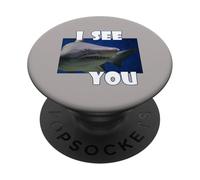 Shark Eye I See You Silly Funny PopSockets Adhesive PopGrip
