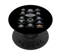 Shark Faces Types of Sharks Marine Biology Ocean Species PopSockets Adhesive PopGrip