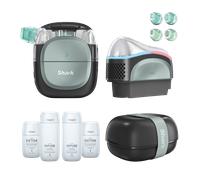Shark FacialPro Glow & DePuffi At-Home Hydrating Facial System + Derm Detox & Hydro Infuse Replenishment Set in Warm Black | FH320UKBKXS | by SharkNinja