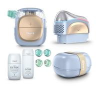 Shark FacialPro Glow. The UK's first at-home facial; pore extraction, hydration & dual temp-sculpting for instant glow. Developed with Dermatologists for Spa-level results in 10 minutes. FH320UK