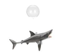 Shark Figurines Fish Tank - Floating Shark Fish Tank, Floating Sharks Tanks Decor, Aquarium Sharks Decorations, Realistic Aquarium Fishes Accessories, Tanks Craft For Layout Scene