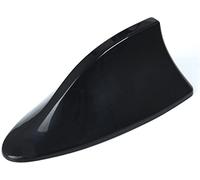 Shark Fin Aerial for Opel Vauxhall Astra K Corsa E 2015 2016 2017 2018 2019, ABS Car Shark Fin Roof Antenna Low Wind Resistance Streamline Enhanced Signal Aerials Antenna,A Black