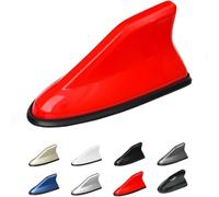 Shark Fin Antenna Cover for Eclipse Cross 2017 2018 2019 2020 2021 2022 2023 2024, Shark Fin Antenna Topper Roof Aerial Cover Trim Car Accessories, red/262(Red)