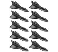 Shark Fin Roof Spoiler - ABS Compact Size 10PCS Set | Car Roof Wing Diffuser With Aerodynamic Design, Vehicle Air Flow Enhancement, Exterior Styling | Car Spoiler Kit SUV Truck Use, Universal Fit Use