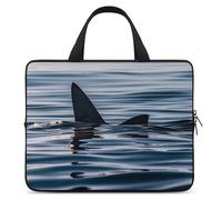Shark Fin Water Laptop Case Sleeve 15inch Business Travel Protective Computer Carrying Cover Briefcase Handbags for Laptop Or Tablet