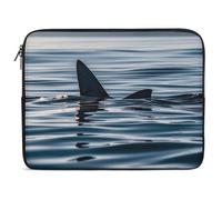 Shark Fin Water Laptop Sleeve Case 17inch, Shockproof Protective Case, 10-17 Inch Computer Sleeve, Water Resistant Laptop Briefcase for Men Women Compatible with MacBook Air/Notebook/Tablet