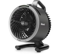 SHARK FlexBreeze HydroGo FA050UK Portable 6.8" Misting Turbo Fan - Charcoal, Silver/Grey