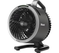 SHARK FlexBreeze HydroGo FA050UK Portable 6.8" Misting Turbo Fan - Charcoal, Silver/Grey