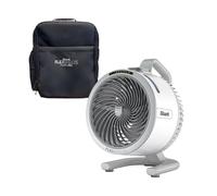 Shark FlexBreeze HydroGo Portable Fan with Travel Bag, White, FA053BRN