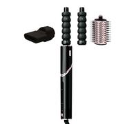 Shark FlexStyle 3-in-1 Air Styler & Hair Dryer, Car Wrap Curling Attachment, Oval Brush, Concentrator, No Heat Damage, Champagne, HD426EU