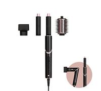 Shark FlexStyle HD424EU 3-in-1 Air Styler and Hair Dryer, Car Wrap Curling Attachment, Oval Brush, Concentrator, No Heat Damage, Black/Rose Gold
