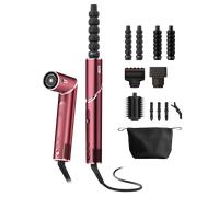 Shark FlexStyle Multi-Styler Air Styler & Hair Dryer 5-in-1 - Black Cherry, HD456CRUK