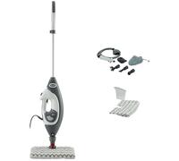 SHARK Floor Mop & Lift-Away S6005UK Steam Mop - Grey & White, White,Blue