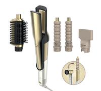 Shark Glam 4-in-1 Hot Tool Air Styling + Drying System Gold- For Straight, Wavy and Bouncy Styles