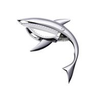 Shark Guitar Capo - Metal Spring Capo Design, Shark Shaped Guitar Accessory for Style, Lightweight Clamp for Acoustic Electric Guitars, Quick ChangeCapo for Smooth Play, Music Tool for Ukulele Banjo