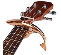 Shark Guitar Capo Pretty Cool Capo for Electric Acoustic Classical Guitar Ukulele Zinc Alloy Spring Capo (Gold)