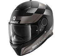 Shark HE3439EKASXL Spartan 1.2 Strad Mat Motorcycle Helmet XL Matt Black Anthracite Silver (KAS)
