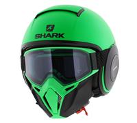 Shark Helmet Street Drak Neon Series Matt Green Black GKK