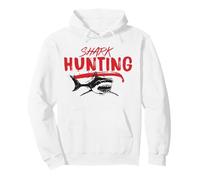 Shark Hunting Jaws Style Predator Adventure Pullover Hoodie