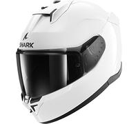 SHARK, Integral Motorcycle Helmet D-SKWAL 3 BLANK White WHU, M