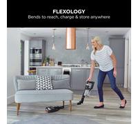 Shark IZ420UKT Stratos Cordless Stick Vacuum Cleaner - 120 Minutes Run Time - Silver