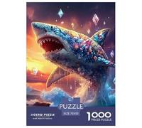 Shark Jigsaw Puzzle Adult And Children Beautifully Illustrated Fun Activity for Home Birthday Jumbo for Boys And Girls 70x50cm/1000pcs