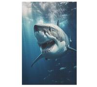 Shark Jigsaw Puzzles for Adults 1000 Piece for Kids Woodenboard Puzzle Family Decoration 78×53cm