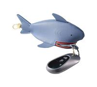 Shark Keychain - Cute Animal Shape Zipper Case 10cm Small Coin Purse | Cosmetic Bag & Multifunctional Cartoon Wallet for Women Girls Accessories