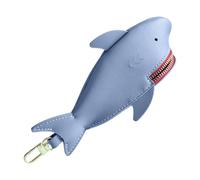 Shark Keychain Holder - Whale Shark Coin Purse | Leather Shark Coin Purse | Animal Zipper Keychain Change Purses, Cartoon Cosmetic Items Bag, Small Wallet, Multifunctional Animal Design for Women Girl