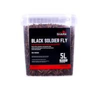 Shark Koi Pond Treats Soldier Fly Dried Insect Food for Fish 5L