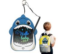 Shark LCD Writing Pad - 17x13cm 50g Electronic, Erasable Doodle Board for Kids, Digital Drawing Pad | School Travel Car Airplane Classroom Kindergarten Gift Boys Girls Education Learning Ar