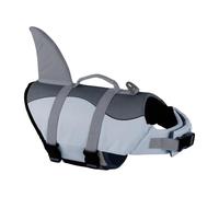 Shark Life Vest For Dogs Puppy Beach Swimsuit with Rescue Handle