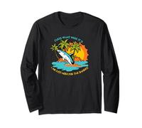 Shark Lover Guess What - I'm just here for The Sharks Long Sleeve T-Shirt