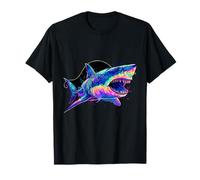 Shark Lover Mammal Artwork Sea Ocean Animal Motif Sharks T-Shirt