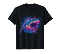 Shark Lover Mammal Artwork Sea Ocean Animal Motif Sharks T-Shirt