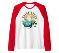 Shark Lover Marine Biology Shark Conservation Raglan Baseball Tee