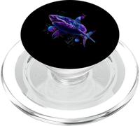Shark Marine Biology Animal Artwork Sea Ocean Sharks Lover PopSockets PopGrip for MagSafe