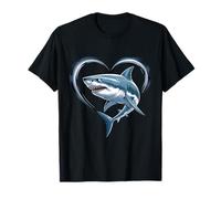 Shark Marine Biology Animal Artwork Sea Ocean Sharks Lover T-Shirt