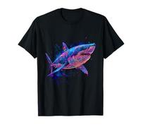 Shark Marine Biology Animal Artwork Sea Ocean Sharks Lover T-Shirt