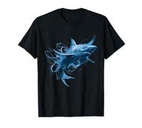 Shark Marine Biology Animal Artwork Sea Ocean Sharks Lover T-Shirt