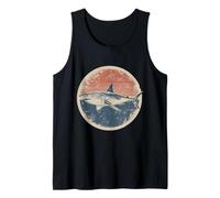 Shark Marine Biology Animal Artwork Sea Ocean Sharks Lover Tank Top