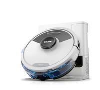 Shark Matrix Plus 2-in-1 Robot Vacuum and Mop with Self-charging Base - Deep-cleans Carpets, Hard Floors and Pet Hair - 3D LiDAR Navigation - Wi-Fi / App - 2 Pads and 2 Brushes incl. - White