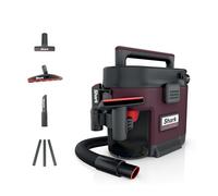 Shark MessMaster Portable Wet Dry Vacuum, 1 Gallon Capacity, True Grip Accessory Suite, Corded, Perfect for Pets & Cars, Ultra-Powerful Suction for Tough Wet & Dry Messes, Burgundy, UV105