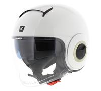 Shark Nano Blank White WHU - Size XS - Helmet for motorcycle and scooter use