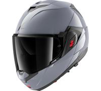 Shark Oxo Dark Shadow Modular Helmet Silver M