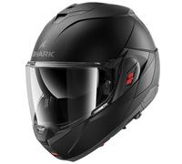 Shark OXO Flip Up Motorcycle Motorbike Helmet - Blank Matt Black