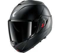 Shark OXO Flip Up Motorcycle Motorbike Helmet - Dark Shadow Matt Black