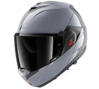 Shark Oxo Dark Shadow Modular Helmet Silver M